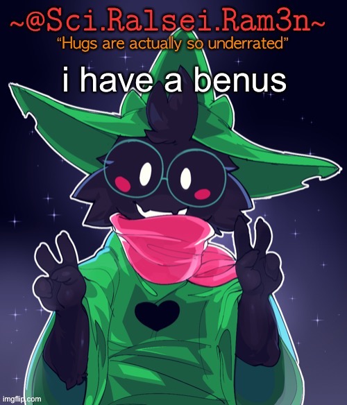 ok so, that’s gay | i have a benus | image tagged in ram3n template | made w/ Imgflip meme maker