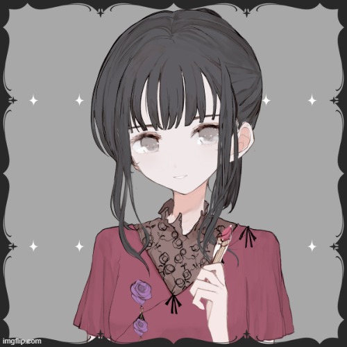 the ultimate-otaku herself | image tagged in the ultimate-otaku herself | made w/ Imgflip meme maker
