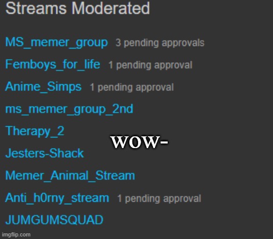 wow- | made w/ Imgflip meme maker