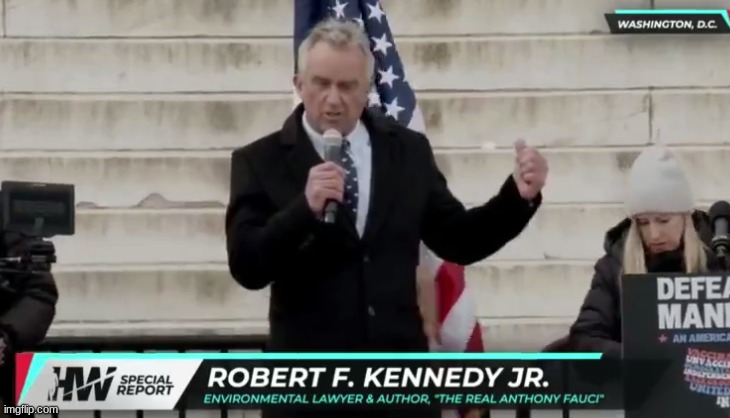 Dr. Robert Malone and Robert Kennedy Jr. Deliver Explosive Speeches at Washington DC Rally  (Video)
