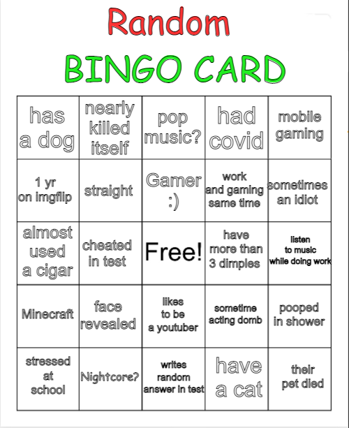Blazing_WEST bingo card Blank Meme Template