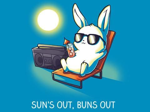 High Quality Sun bunny Blank Meme Template