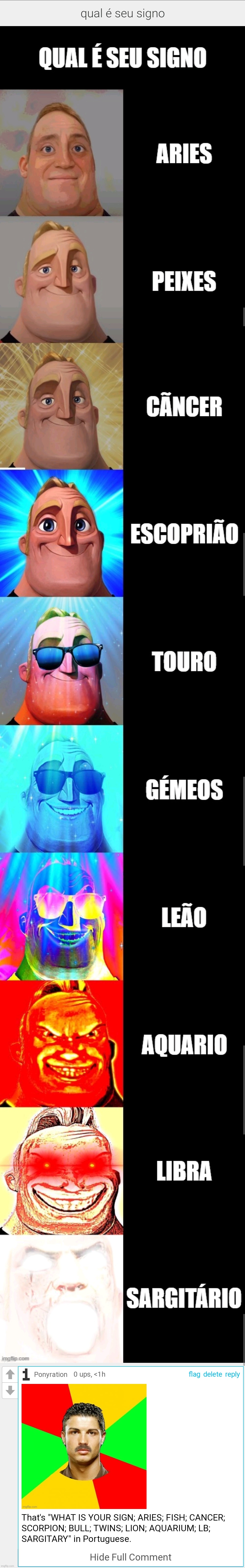 Portuguese meme | image tagged in multilingual,portuguese,memes,mr incredible becoming uncanny | made w/ Imgflip meme maker