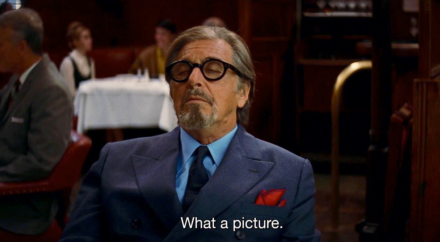 What a picture once pacino Blank Meme Template