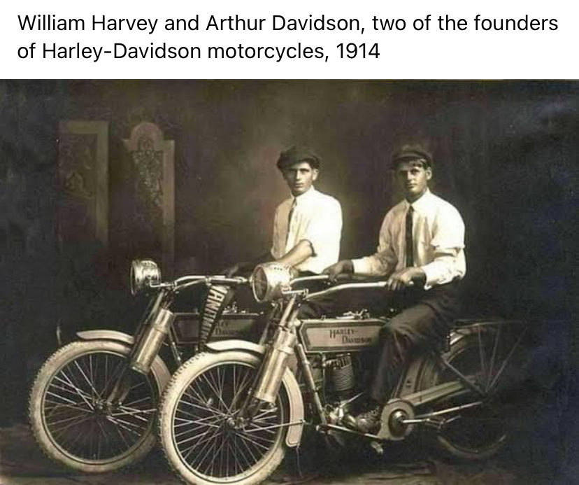 High Quality Vintage Harley-Davidson Blank Meme Template