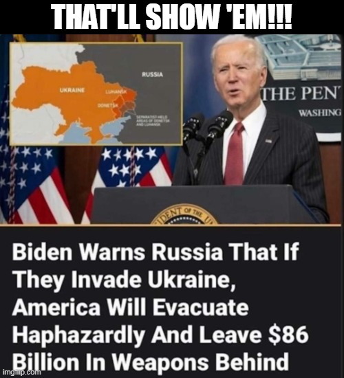 The world is a safer place without those mean tweets! | THAT'LL SHOW 'EM!!! | image tagged in liberal logic,creepy joe biden | made w/ Imgflip meme maker