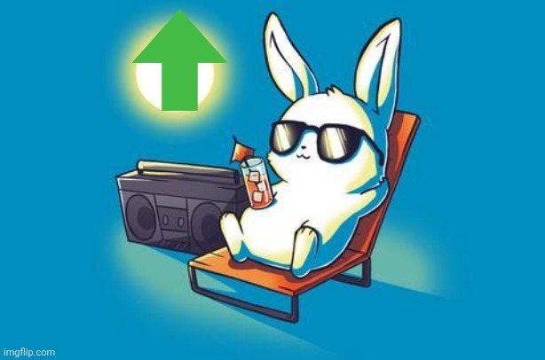 Sun bunny | image tagged in sun bunny | made w/ Imgflip meme maker