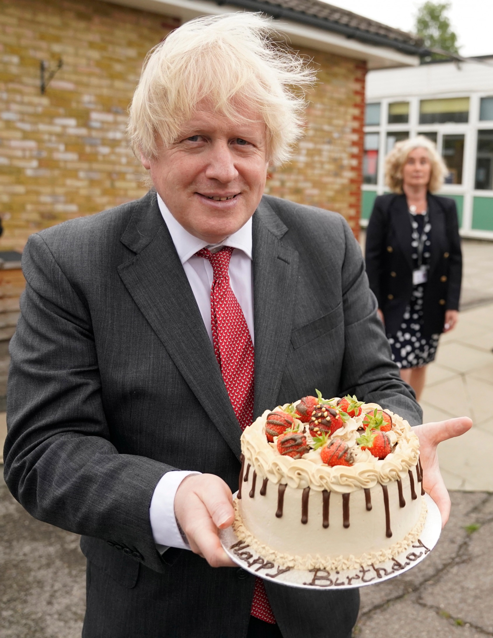 Boris Johnson Burthday Blank Meme Template