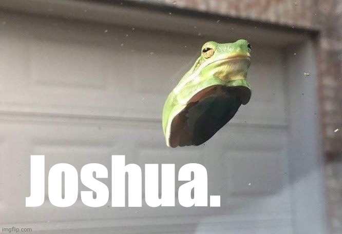 Joshua. | Joshua. | made w/ Imgflip meme maker