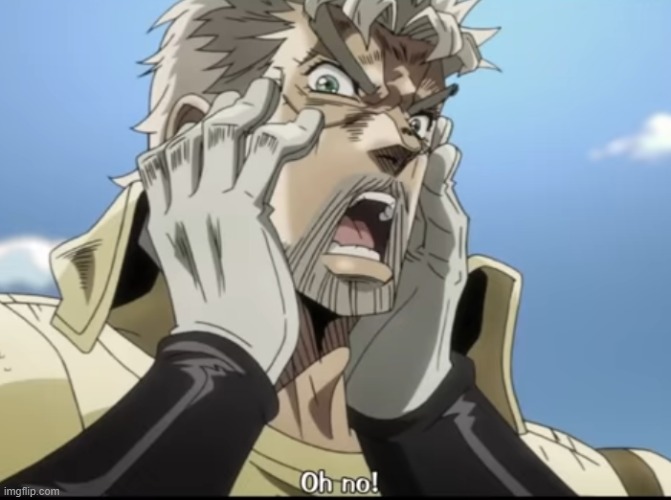 Joseph Joestar oh no | image tagged in joseph joestar oh no | made w/ Imgflip meme maker