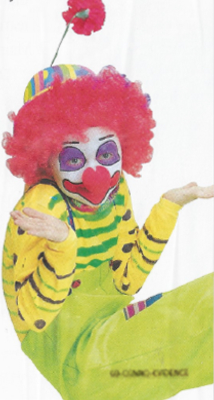 Child clown shrug Blank Meme Template