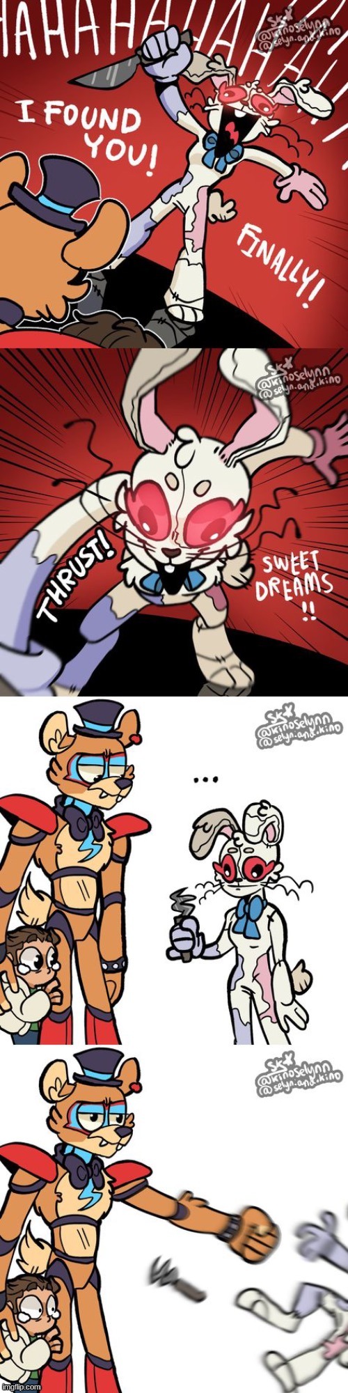 Yet another fnaf sb comic (i had no idea this was already a thing on imgflip) | image tagged in e | made w/ Imgflip meme maker