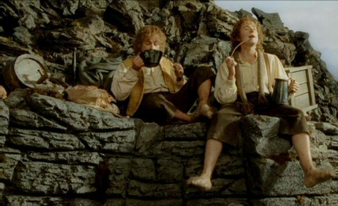Lord of the Rings - Merry and Pippin at Isengard Blank Meme Template