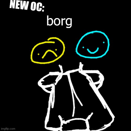 hmm | NEW OC:; borg | image tagged in borg | made w/ Imgflip meme maker