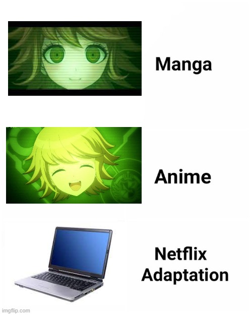 comment if you agree- | image tagged in manga anime netflix adaption | made w/ Imgflip meme maker