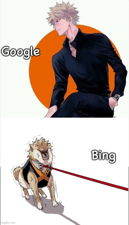 Google Bing | made w/ Imgflip meme maker