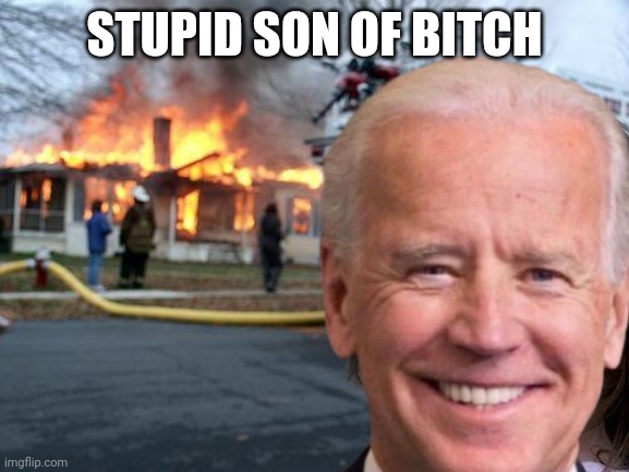 The people who voted for this guy | STUPID SON OF BITCH | image tagged in stupid,sob,destroyer | made w/ Imgflip meme maker