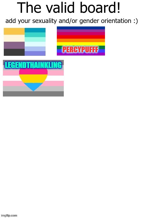 Btw the flag is biromantic Homosexual | PERCYPUFFF | image tagged in lgbt,lgbtq | made w/ Imgflip meme maker