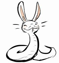 Bunny snek Blank Meme Template