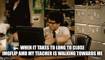 My science teacher is looking at me right now - Imgflip