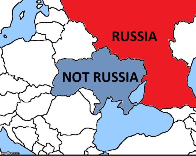 Handy guide for those Russian soldiers that keep getting lost and "accidentally" entering not Russia | made w/ Imgflip meme maker
