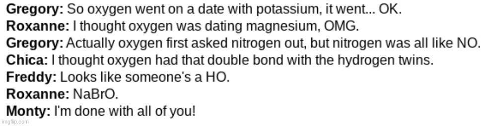 Science humor. | made w/ Imgflip meme maker