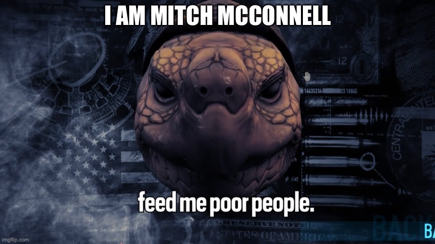 I AM MITCH MCCONNELL | made w/ Imgflip meme maker