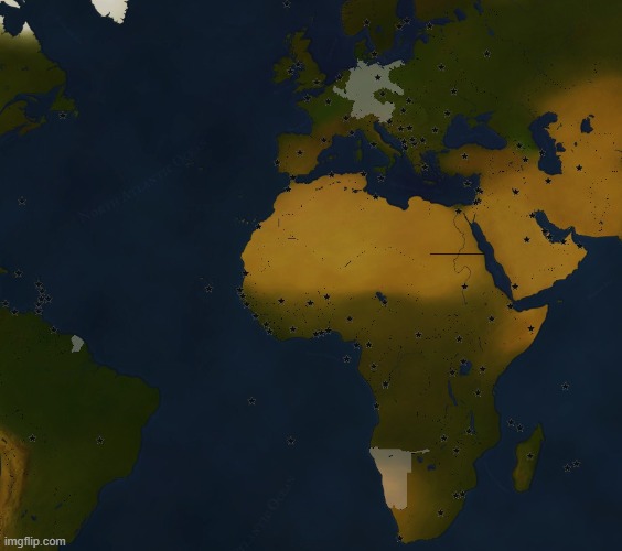 My Germany playthrough in AOH2, returned the monarchy and its 2032 | made w/ Imgflip meme maker