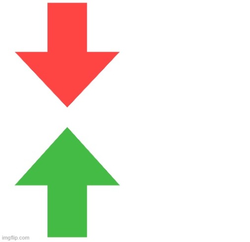 imgflip upvote vs downvote | image tagged in imgflip upvote and downvote | made w/ Imgflip meme maker