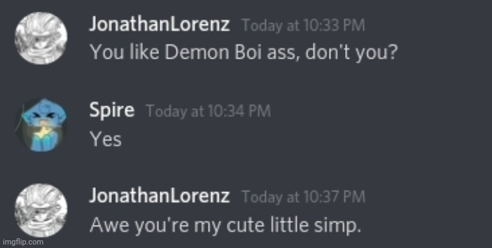 The only simp I accept having | made w/ Imgflip meme maker
