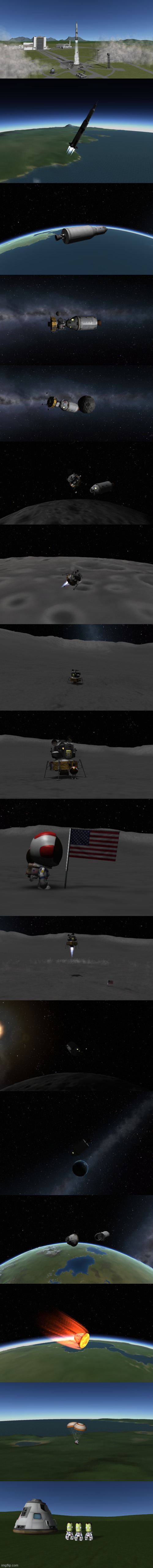 KSP moon landing | made w/ Imgflip meme maker