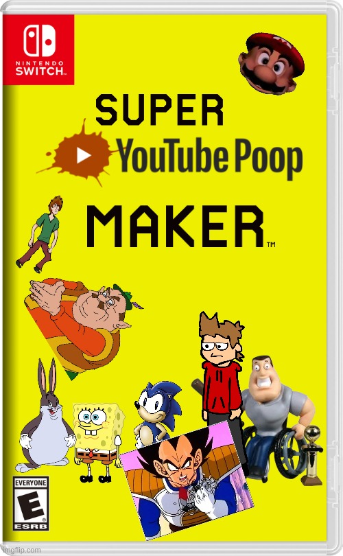 super YTP maker | image tagged in nintendo switch | made w/ Imgflip meme maker