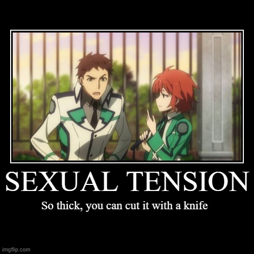 I'm not the only one who saw this during their 1st interaction in the 1st episode | image tagged in funny,demotivationals,manga,light novel,anime,memes,Animemes | made w/ Imgflip demotivational maker