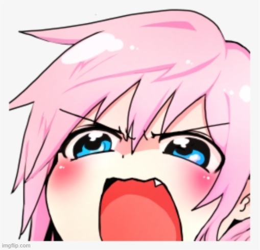 (mod: y r u angry) | image tagged in angry,anime,femboy,astolfo | made w/ Imgflip meme maker