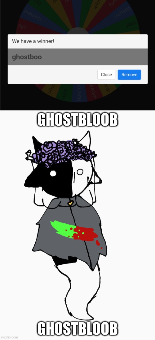 lol i had to go on a completly different program to draw them :´) | GHOSTBLOOB; GHOSTBLOOB | image tagged in drawing | made w/ Imgflip meme maker