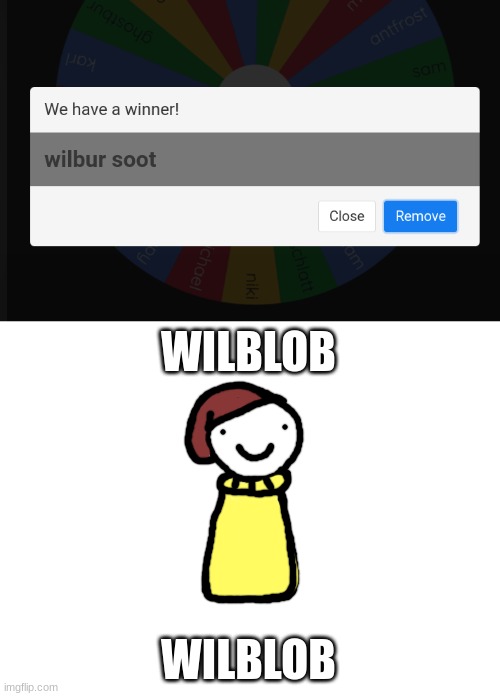 lol no more skin color | WILBLOB; WILBLOB | image tagged in blank white template | made w/ Imgflip meme maker