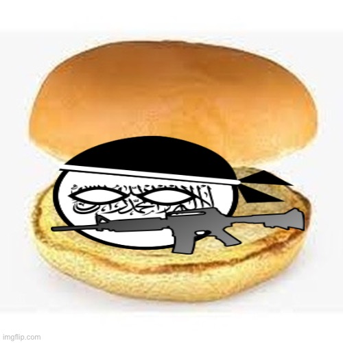 Taliburger | image tagged in ham ___ ger,memes | made w/ Imgflip meme maker
