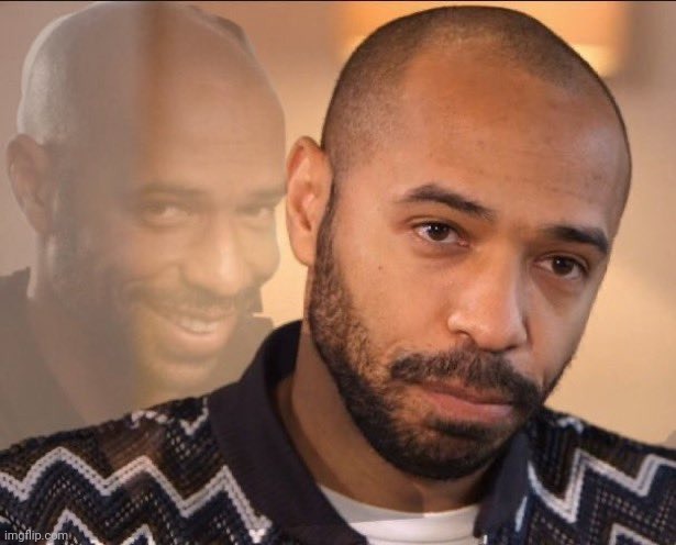 Thierry Henri laughing | image tagged in thierry henri laughing | made w/ Imgflip meme maker