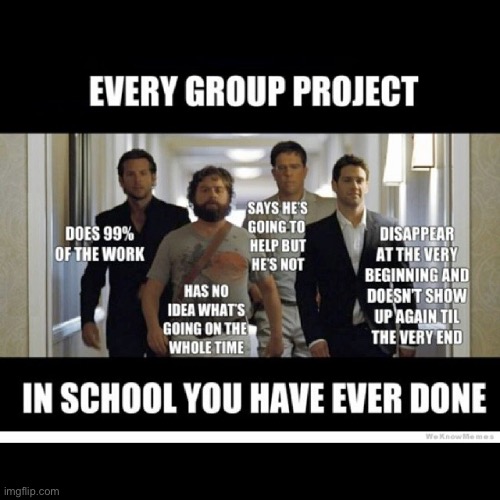 When the group project be like | image tagged in millder school | made w/ Imgflip meme maker