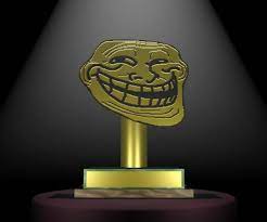 Troll Award Blank Meme Template