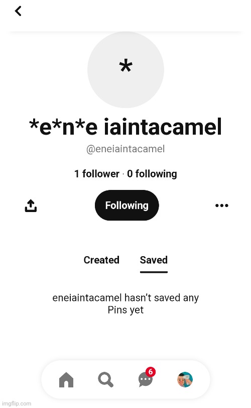 did I just find Cams Pinterest acc | made w/ Imgflip meme maker
