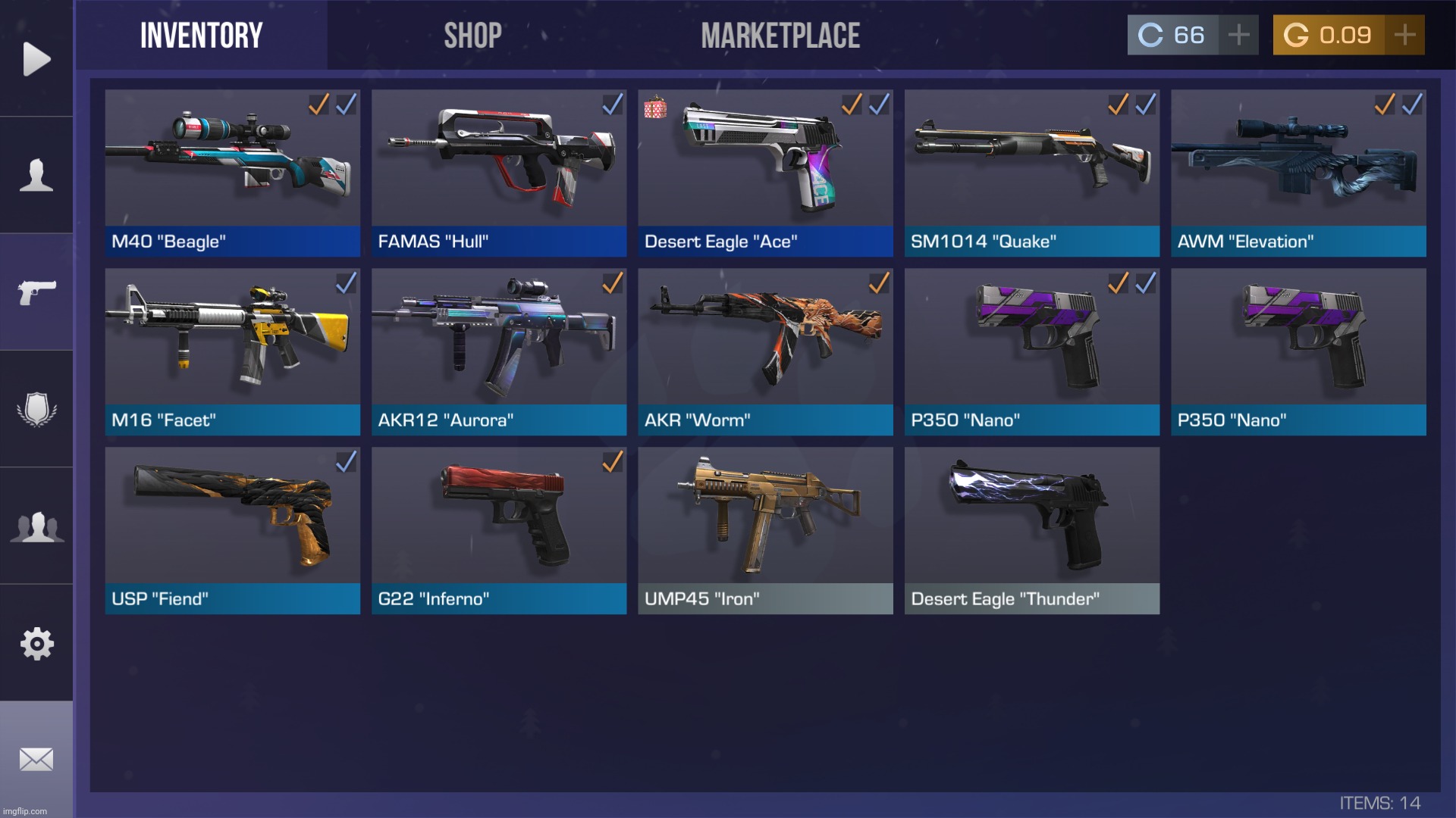 rate my inventory 1-10 | made w/ Imgflip meme maker