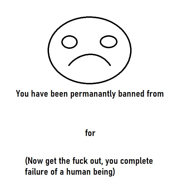High Quality Banned Blank Meme Template