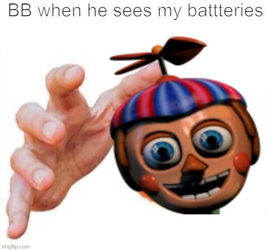 BB when he sees my battteries | image tagged in cursed emoji hand grabbing,memes,bb | made w/ Imgflip meme maker