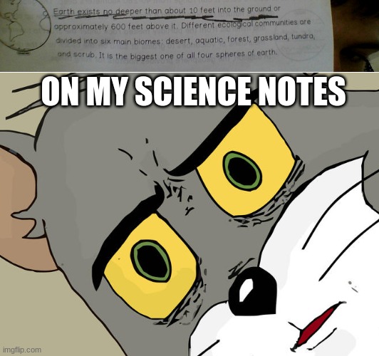Hollow Earth? | ON MY SCIENCE NOTES | image tagged in blank white template | made w/ Imgflip meme maker