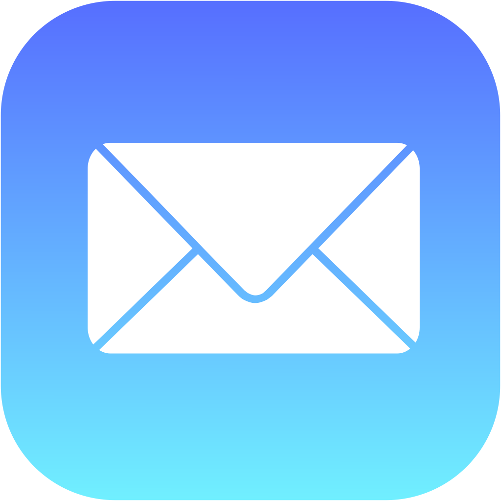 High Quality Apple mail icon Blank Meme Template