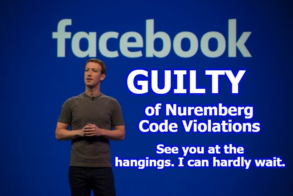 See you at the hangings. I can hardly wait. | image tagged in facebook,zuckerberg,nuremberg code,hanging,hanging out,hang the bastards | made w/ Imgflip meme maker