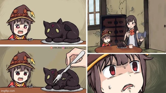 Megumin | image tagged in anime | made w/ Imgflip meme maker