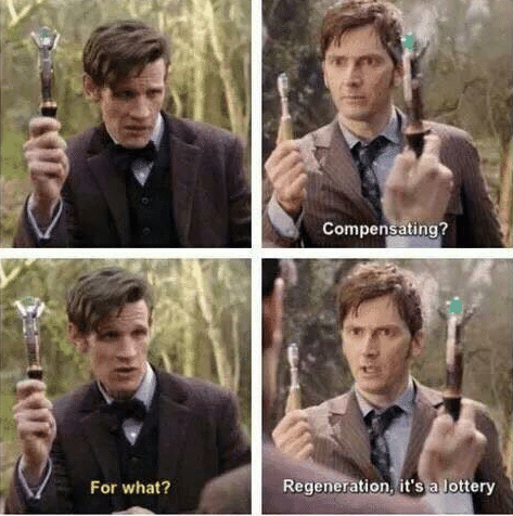 Compensating? Blank Meme Template