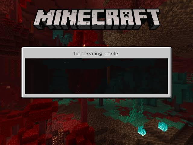 High Quality Minecraft loading screen template Blank Meme Template
